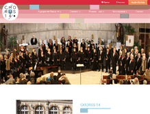 Tablet Screenshot of chorus14.net